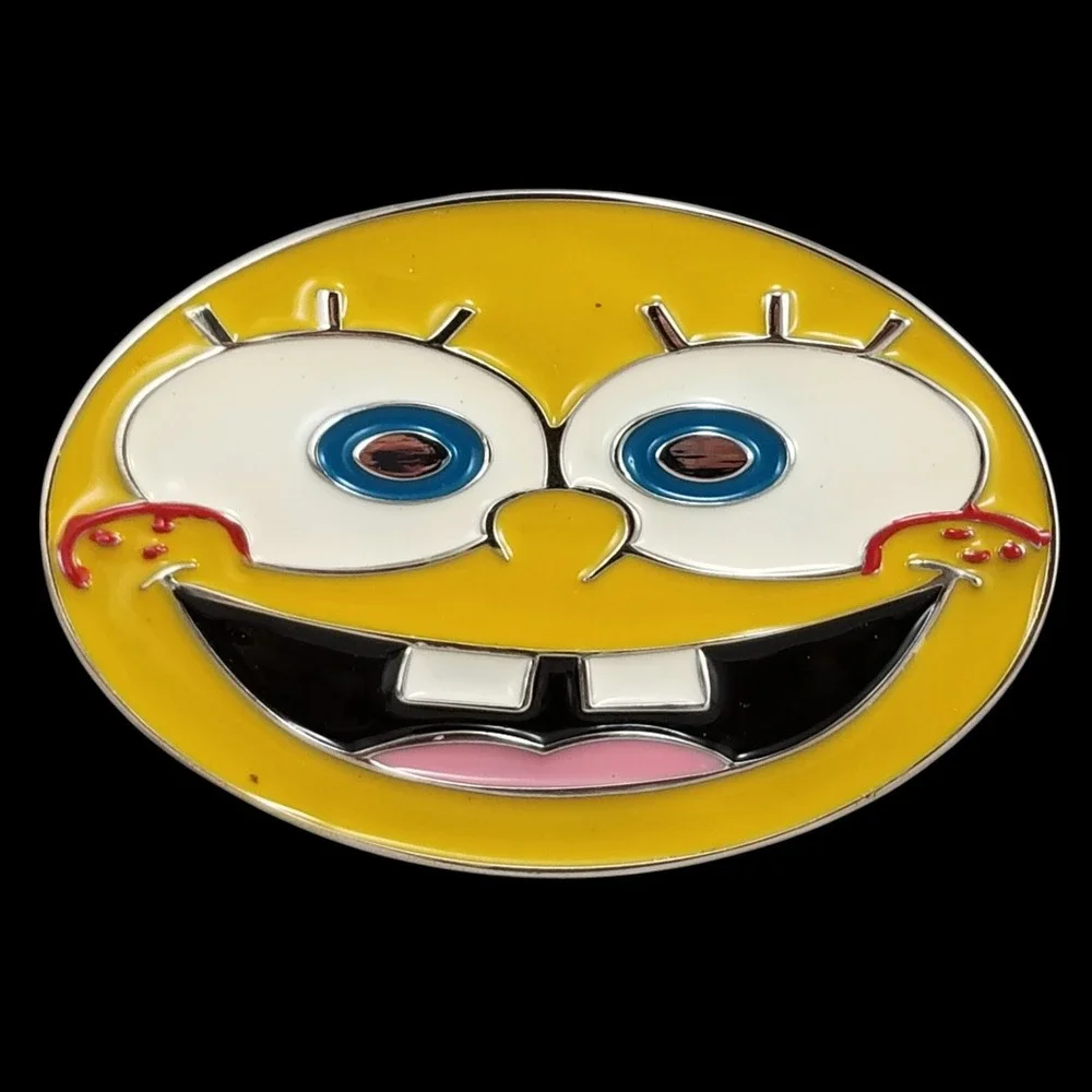 Spongebob Squarepants Enamel Belt Buckle Novelty Collectible Cartoon